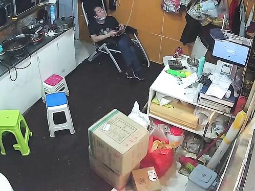 Roof falls on worker