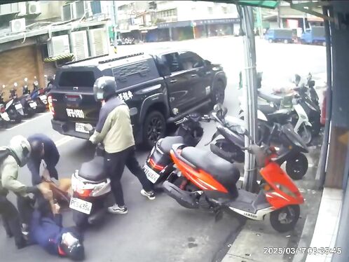 Pit bull attacks scooter rider