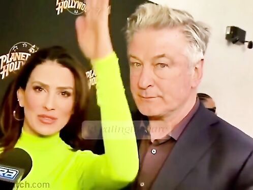 Alec Baldwin gets snapped at by wife Hilaria