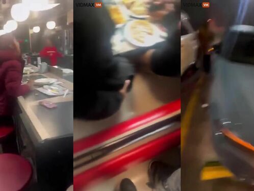 Wafflehouse brawl erupts