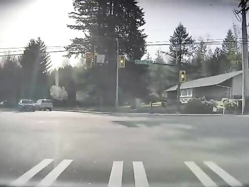 Car crashes into pole and explodes in fiery blaze
