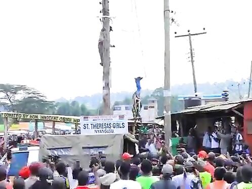 Worker killed by live wires in Kenya
