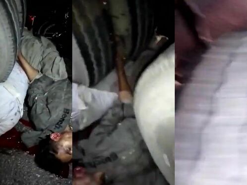 Truck crushes motorcyclists in Pakistan