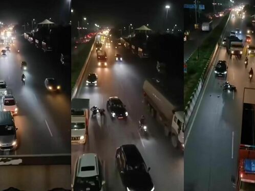 Biker killed in traffic accident