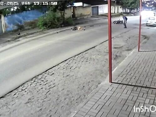 Motorcyclists crash while double riding