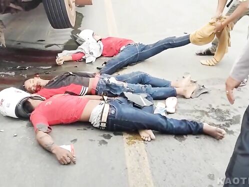 Motorcycle riders critically injured in accident with truck