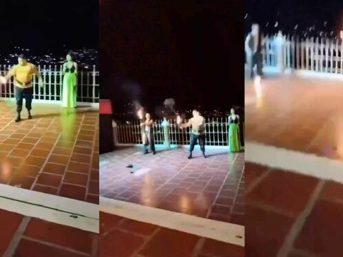 Entertainers dazzle screaming crowd