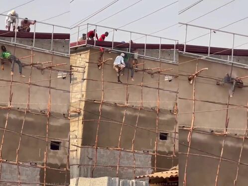 Helper accidentally electrocutes two