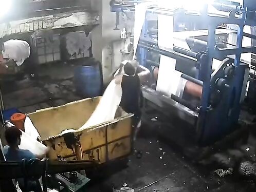 Man Accidentally Falls Into Vat of Hot Liquid