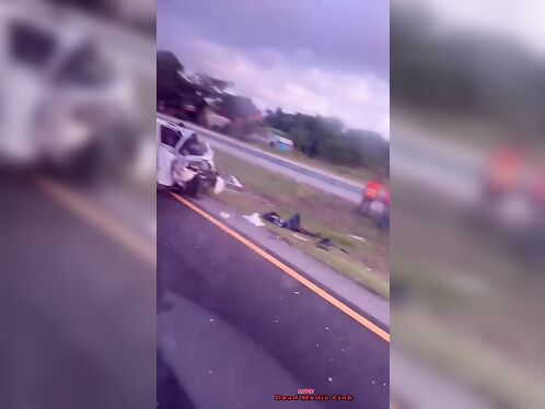 Driver loses arm in horrific roadside accident