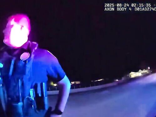 Officers nearly hit by alleged drunk driver
