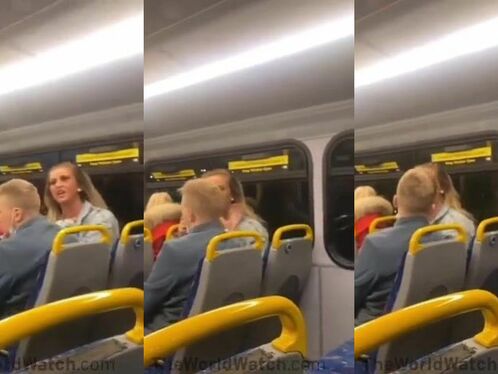Man desperately tries to escape