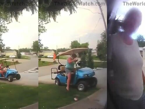 Don't drink and drive, even a golf cart