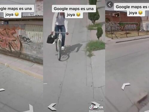 Man rides bike through wrong GPS directions