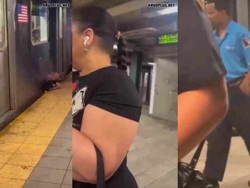 Man falls onto subway tracks and is pulled to safety
