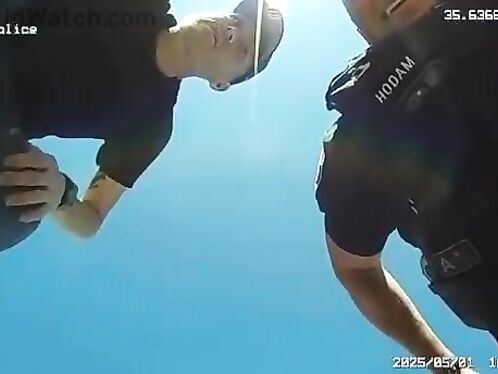 Man asks cop to end his life