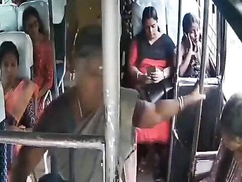 Woman falls to death from moving bus